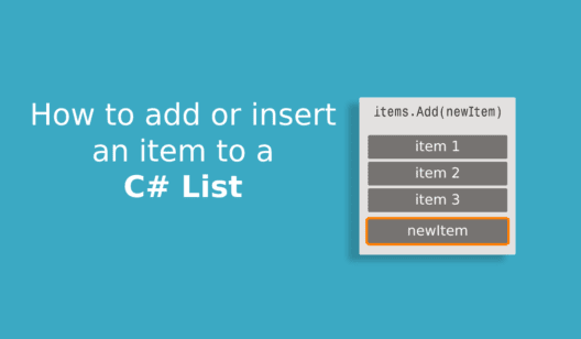 how to add or insert to a c# list